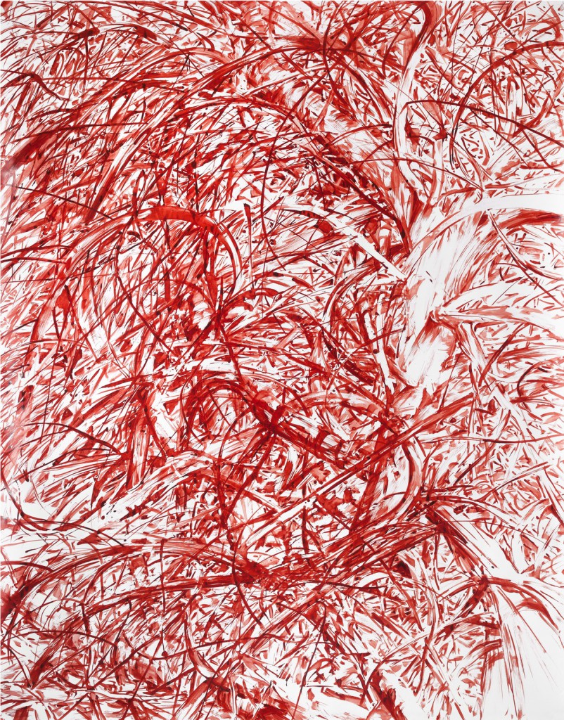 o. T., 2016, Tusche auf Papier, 250 x 196 cm | untitled, 2016, ink on paper, 250 x 196 cm